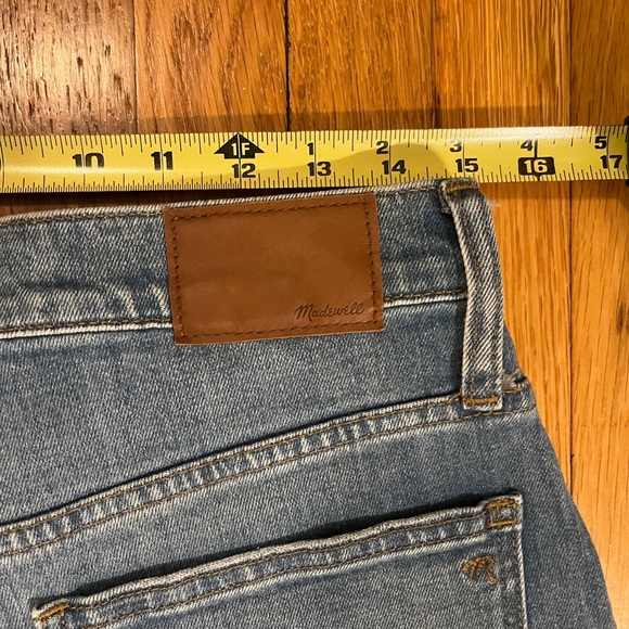 Madewell Like New Wide Leg Crop Light Blue Jeans Sz 29 - Picture 8 of 8